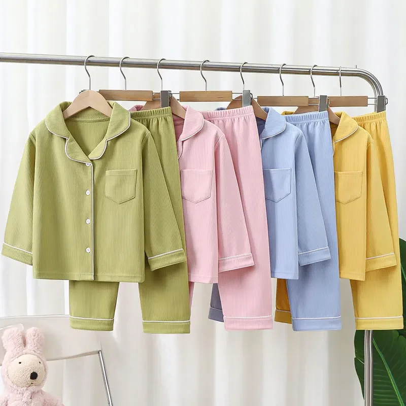 Baby Sleep Suit - 2024 Autumn Winter Children Pajama Sets