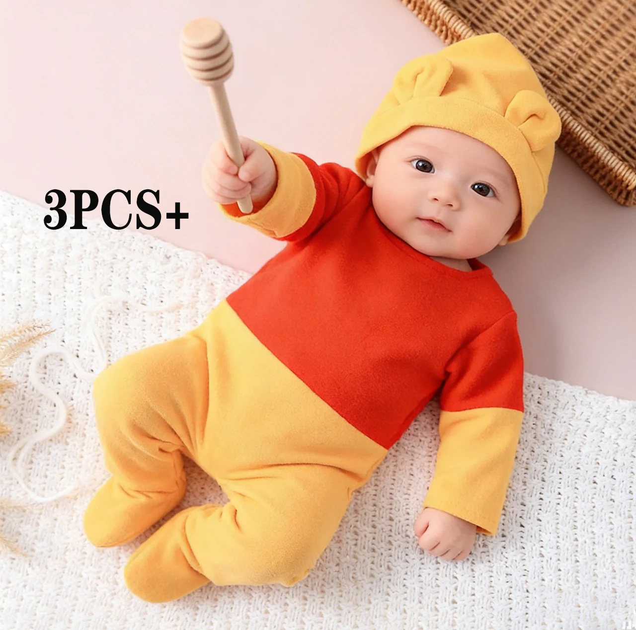 Baby Sleep Suit - Ylsteed Newborn Boy Photography Props Bear