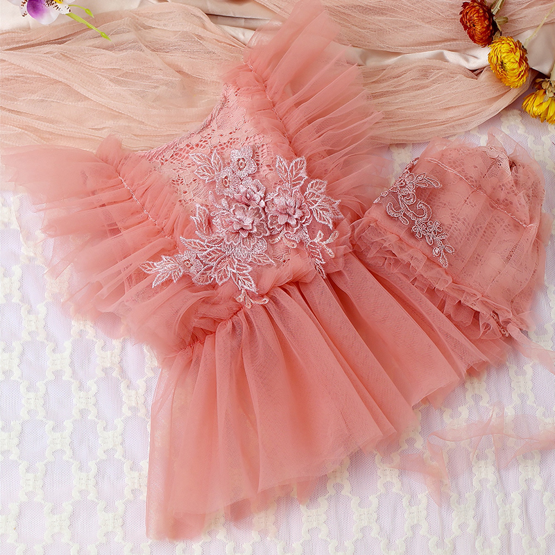 Ylsteed Newborn Girl Mesh Romp - Baby Clothing Brands avis et prix