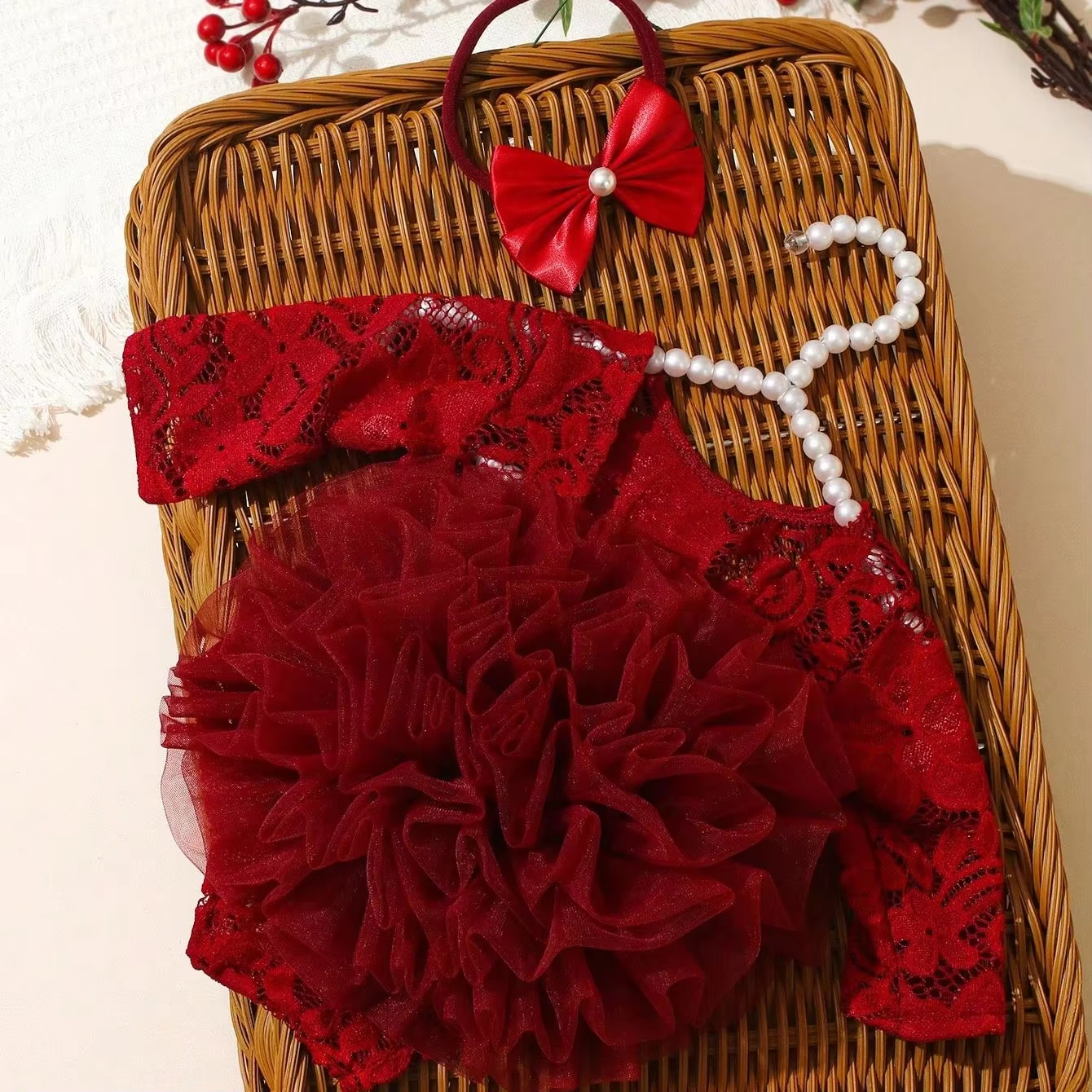 Ylsteed Newborn Lace Flower He - Baby Clothing Gift Set avis et prix