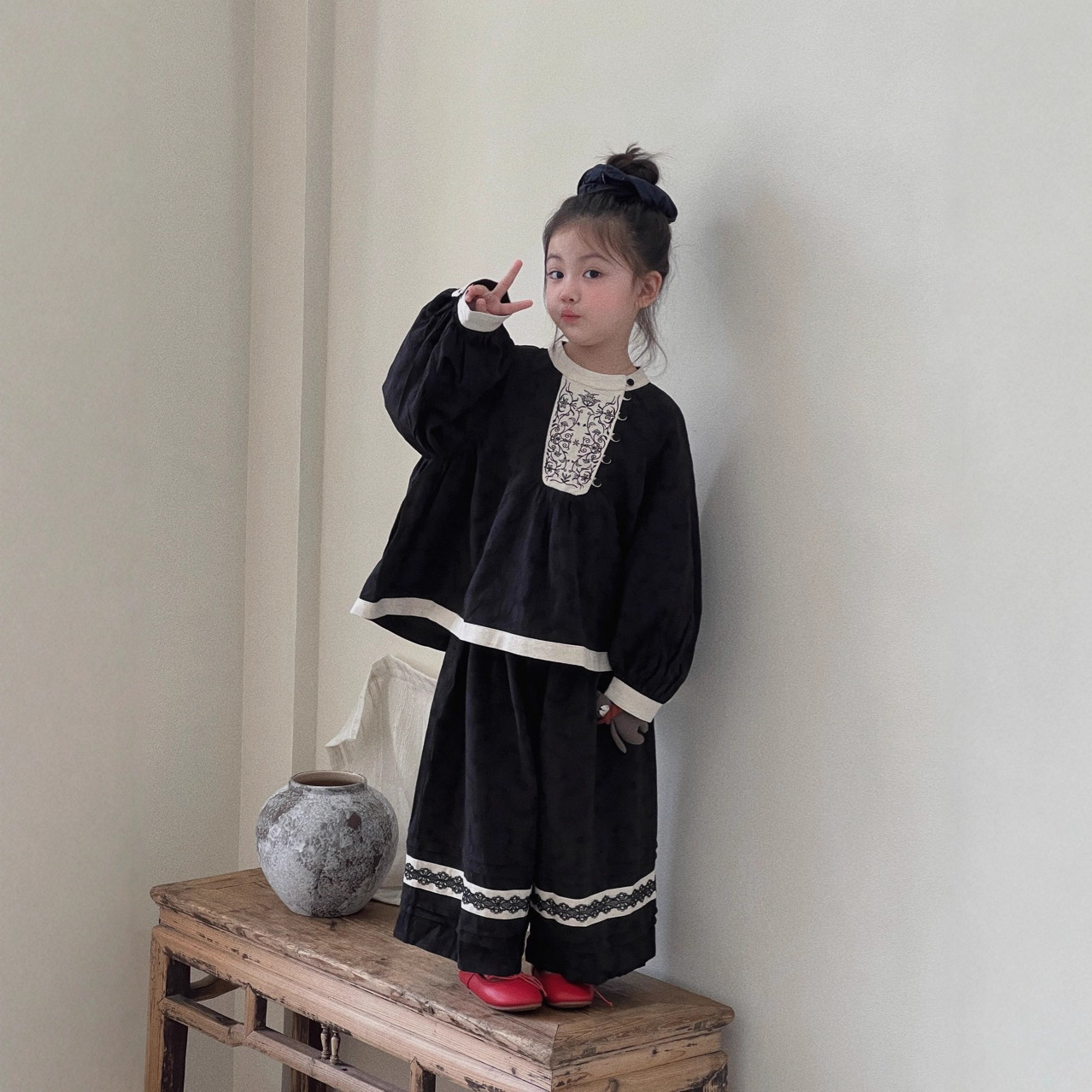 Girls Suit 2025 Autumn New Chi - Baby Clothing Industry avis et prix