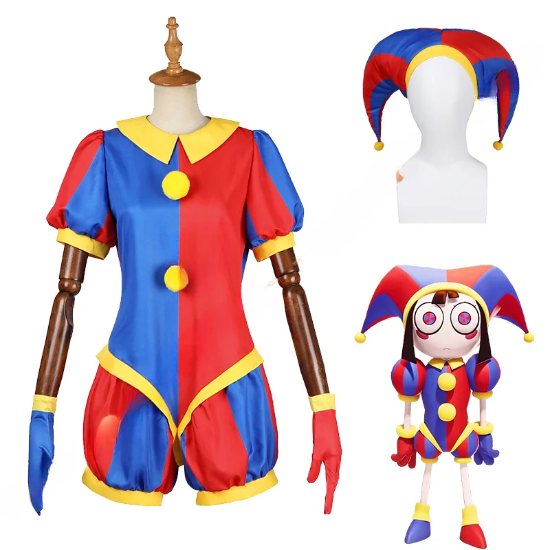 Pomni Cosplay Costume Anime Th - Toddler Legging Set avis et prix