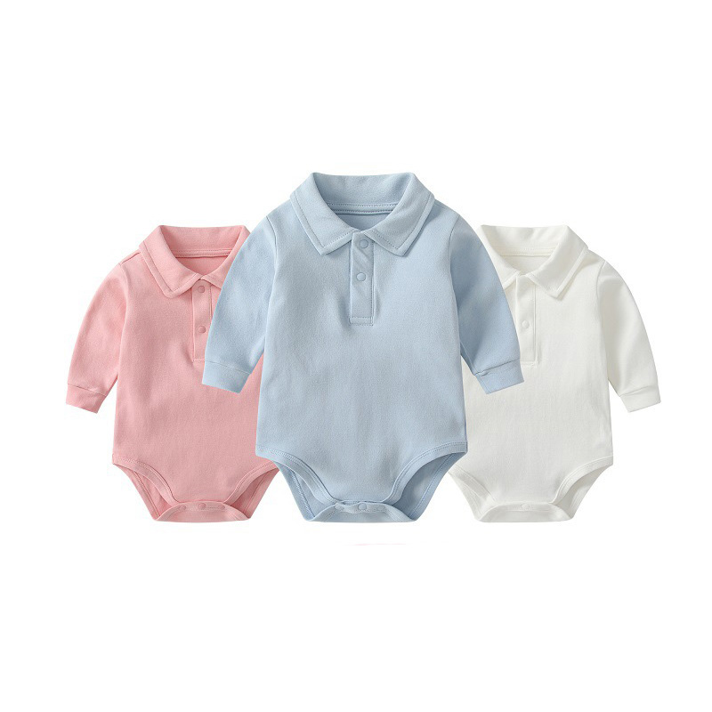 Baby Polo Collar Bodysuit 100% - Baby Sleep Suit avis et prix