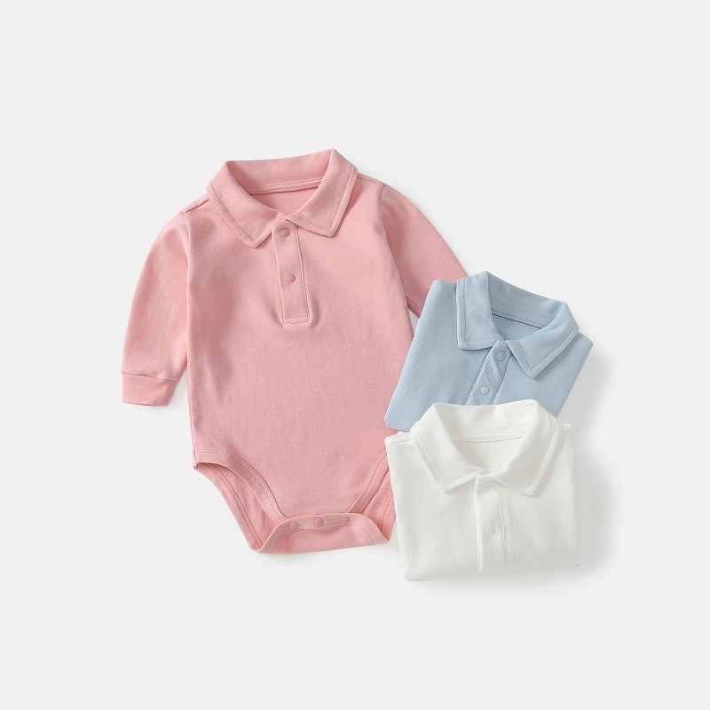 Baby Polo Collar Bodysuit 100% - Baby Sleep Suit avis et prix