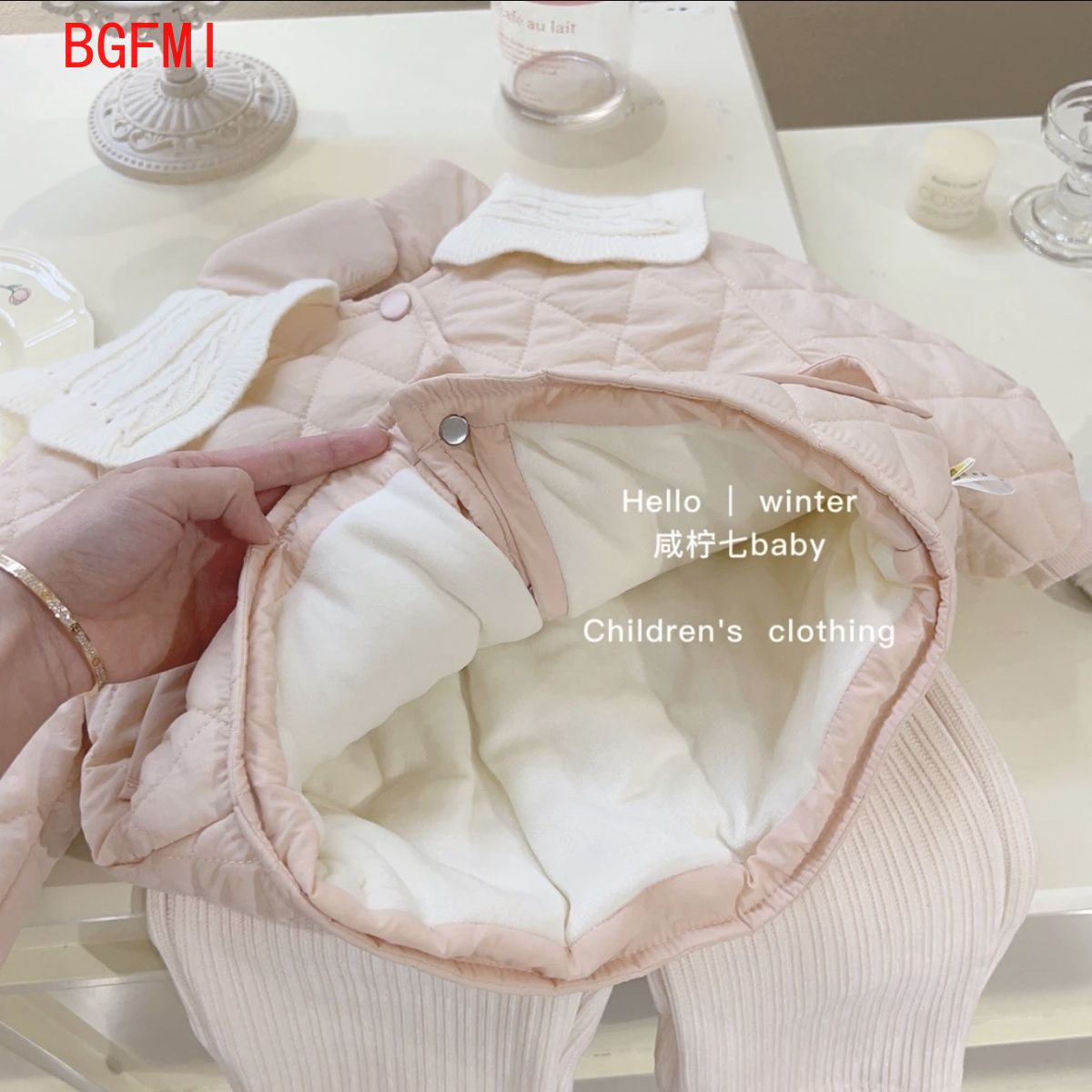 Girls Pink Velvet Inner Cotton - Baby Clothing Quilt avis et prix