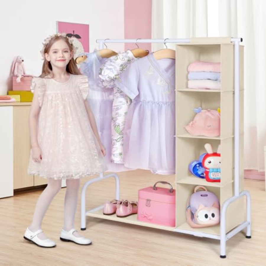 Clothing Rack with Hanging Org - Baby Clothing Hanging Rack avis et prix
