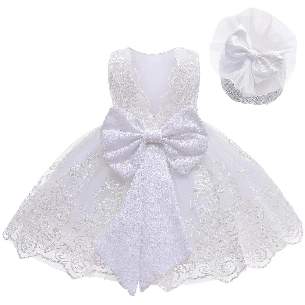 Newborn White Baptismal Costum - Baby Clothing Gift Set avis et prix