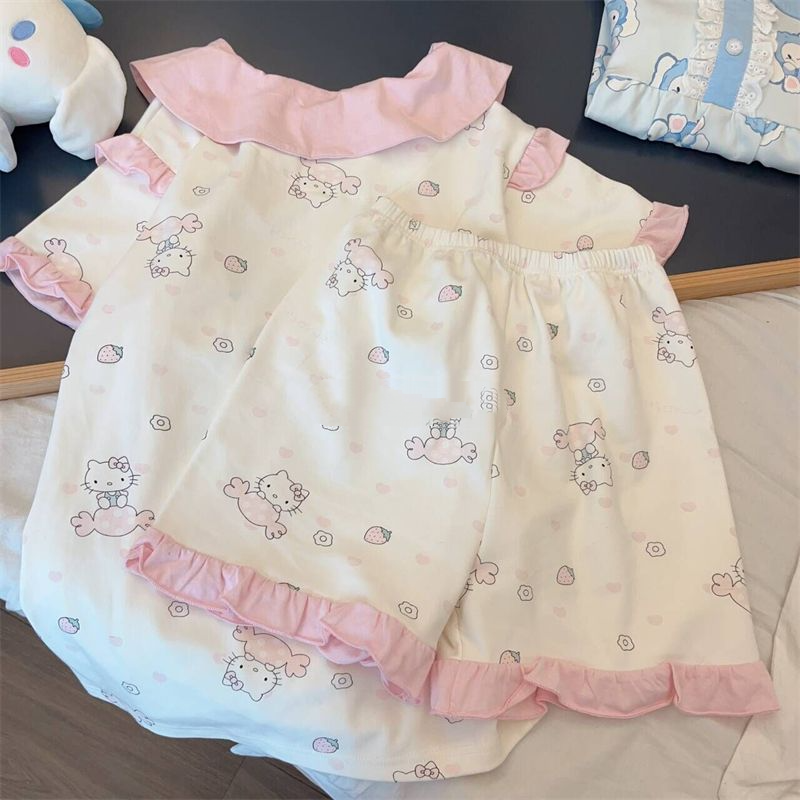 Pajamas for Women Hello Kitty  - Summer Short Set avis et prix