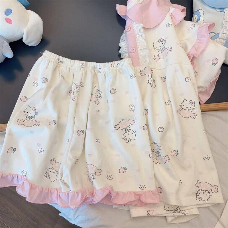 Pajamas for Women Hello Kitty  - Summer Short Set avis et prix