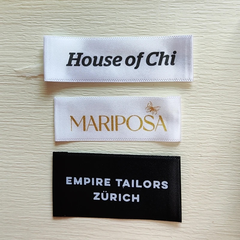 Sewing Custom Logo Polyester P - Baby Clothing Labels avis et prix