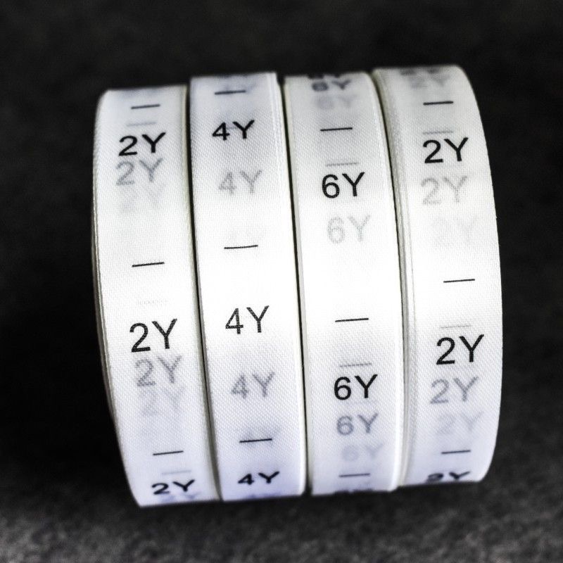 1000pcs/roll  kids size labels - Baby Clothing Labels avis et prix