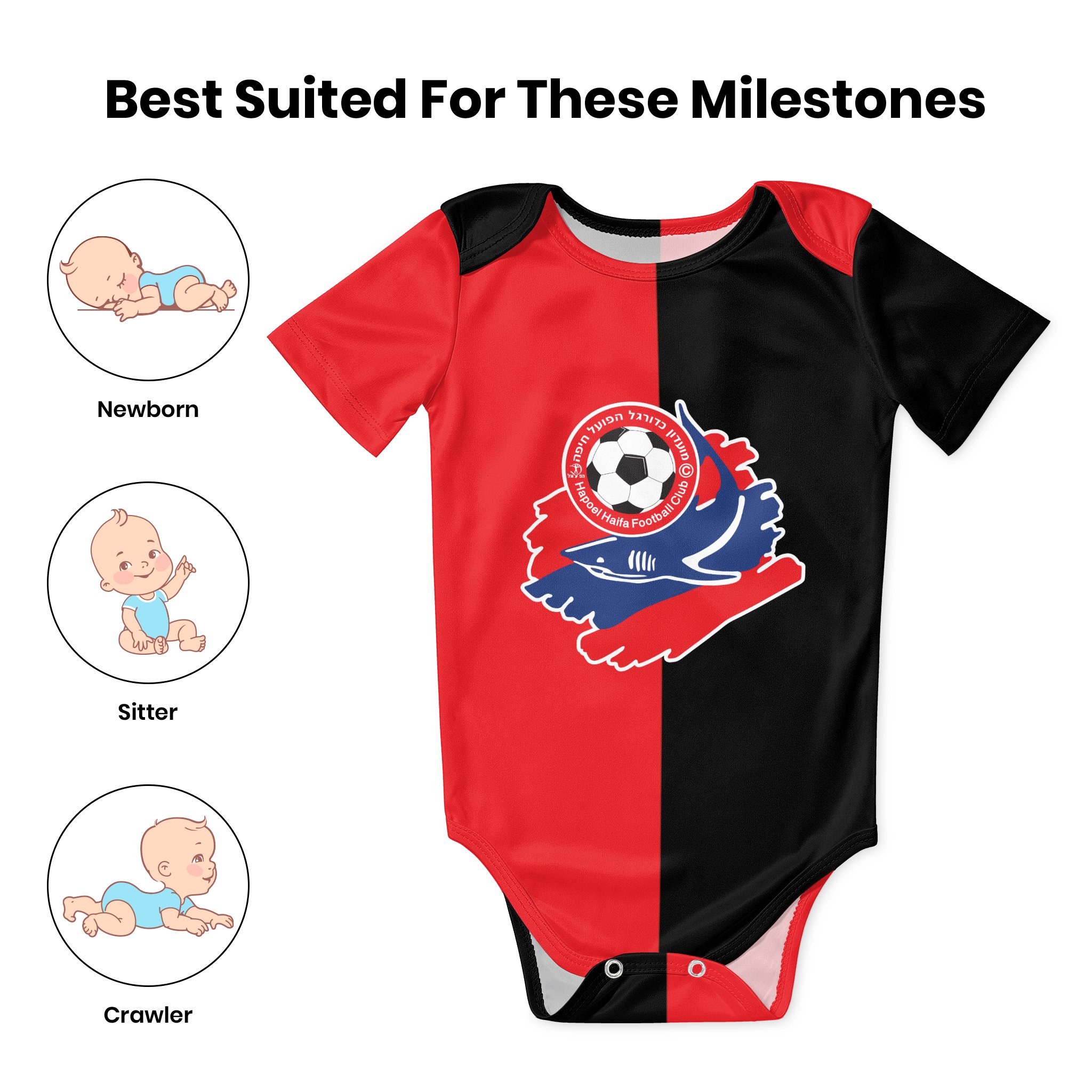 Hapoel Haifa Baby Bodysuit Uni - Baby Sleep Suit avis et prix
