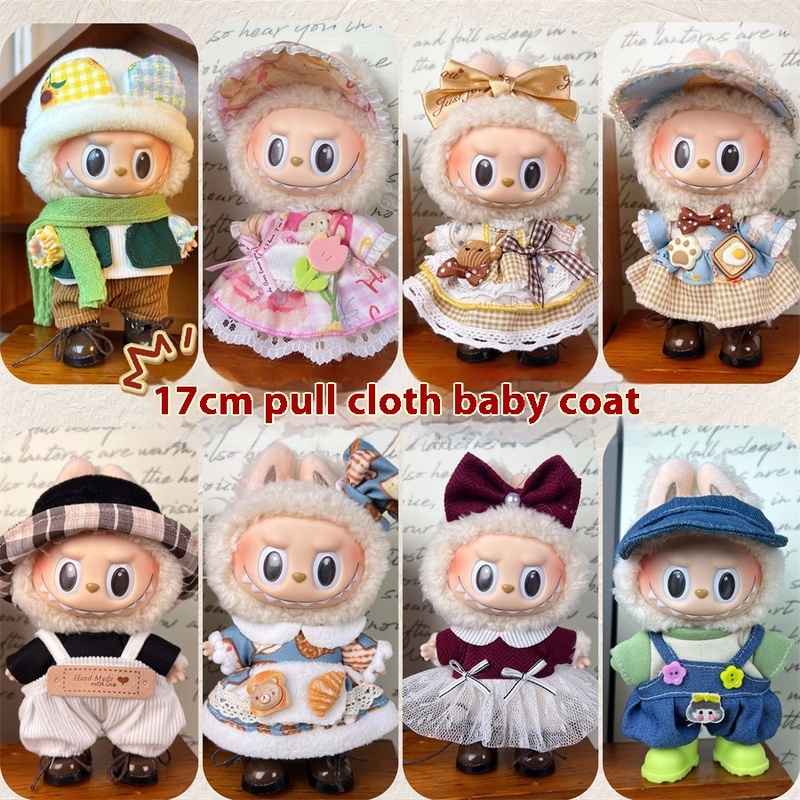 New 17cm Labubu Pendant With T - Baby Clothing High Quality avis et prix