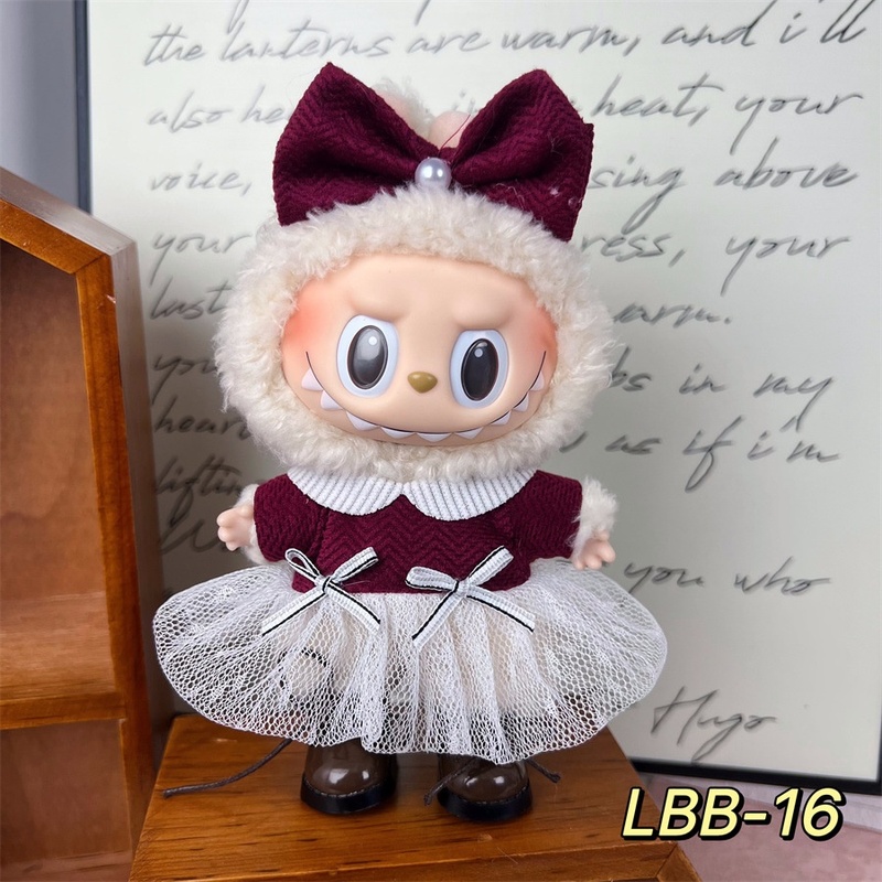 New 17cm Labubu Pendant With T - Baby Clothing High Quality avis et prix