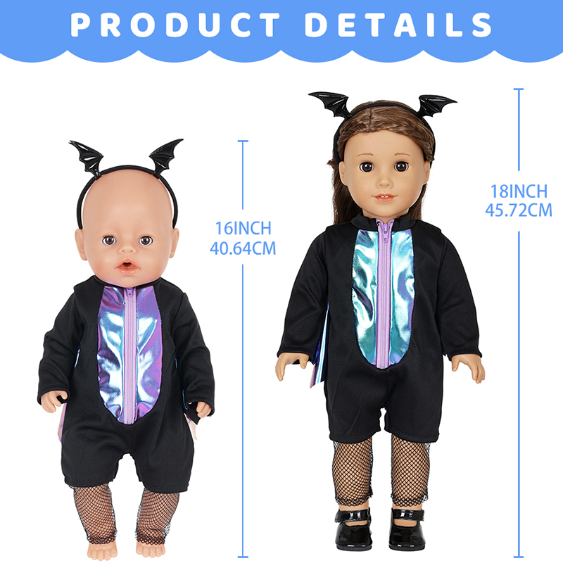 Doll Clothes Set for 16-18inch - Baby Clothing Gift Set avis et prix