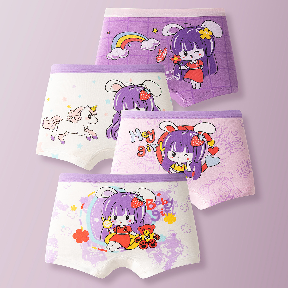 4pcs Cotton Girls Soft Panties - Baby Xl avis et prix