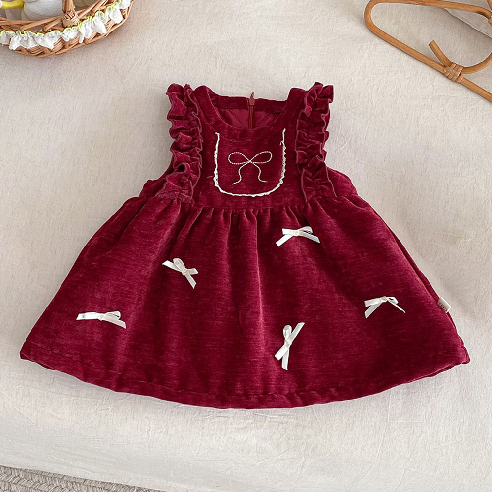 Girls Christmas Dress Sleevele - Baby Clothing Quilt avis et prix
