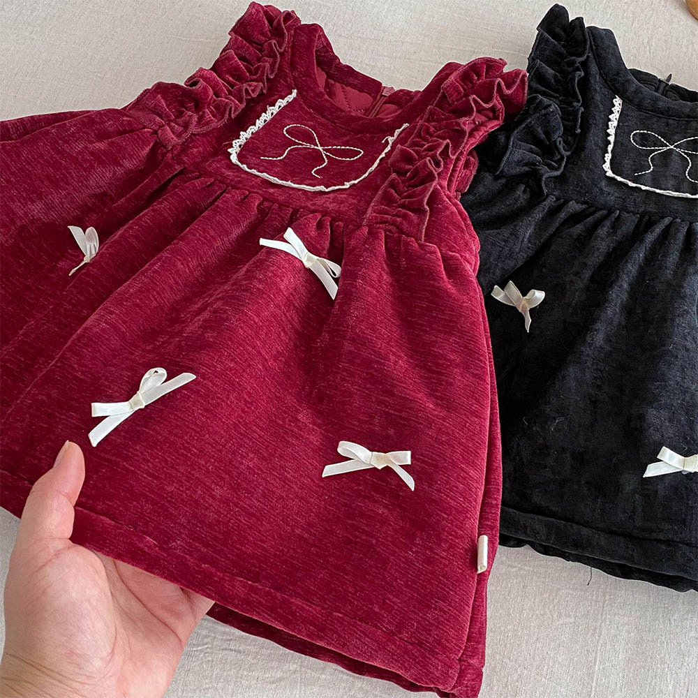 Girls Christmas Dress Sleevele - Baby Clothing Quilt avis et prix