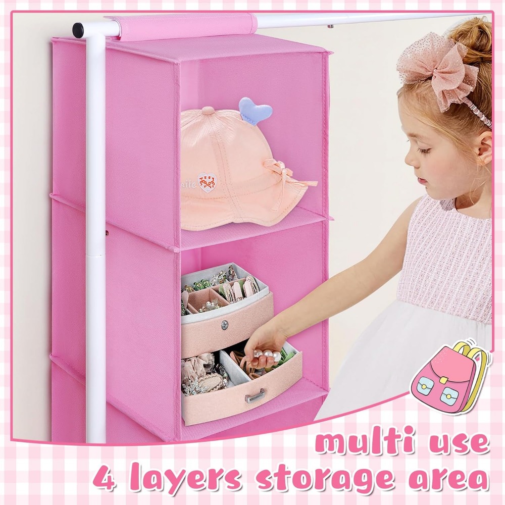 Tall Kids Clothing Rack with H - Baby Clothing Hanging Rack avis et prix