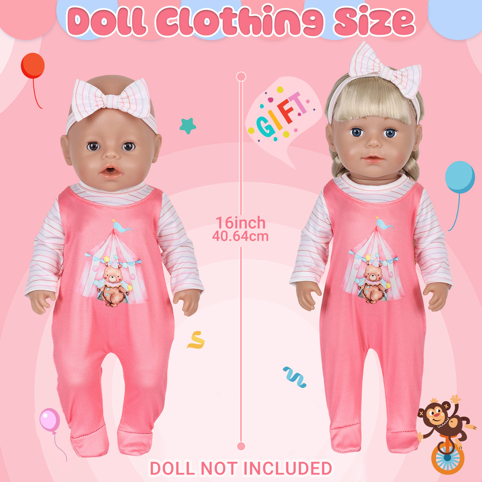 Doll Clothes for 16-18inch 40- - Baby Clothing Patterns avis et prix