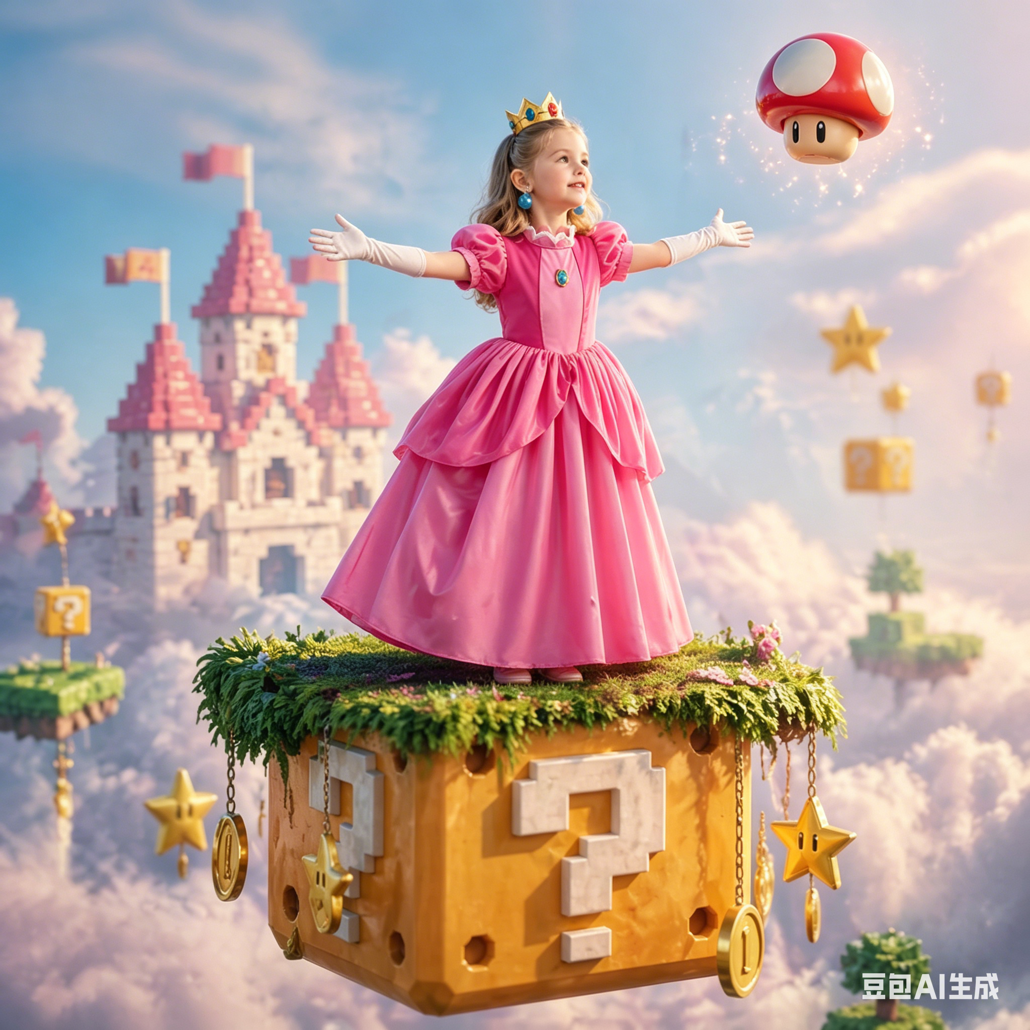 Princess Peach Style Dress Up  - Baby Clothing Patterns avis et prix