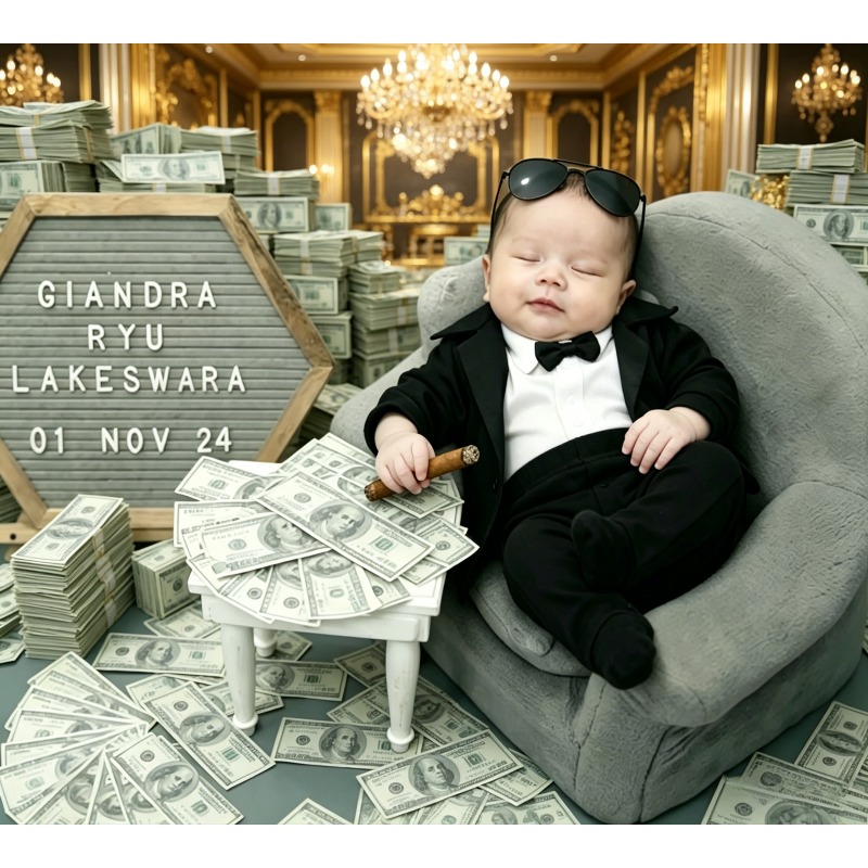 Newborn Boy Gentleman Tuxedo F - Baby Sleep Suit avis et prix