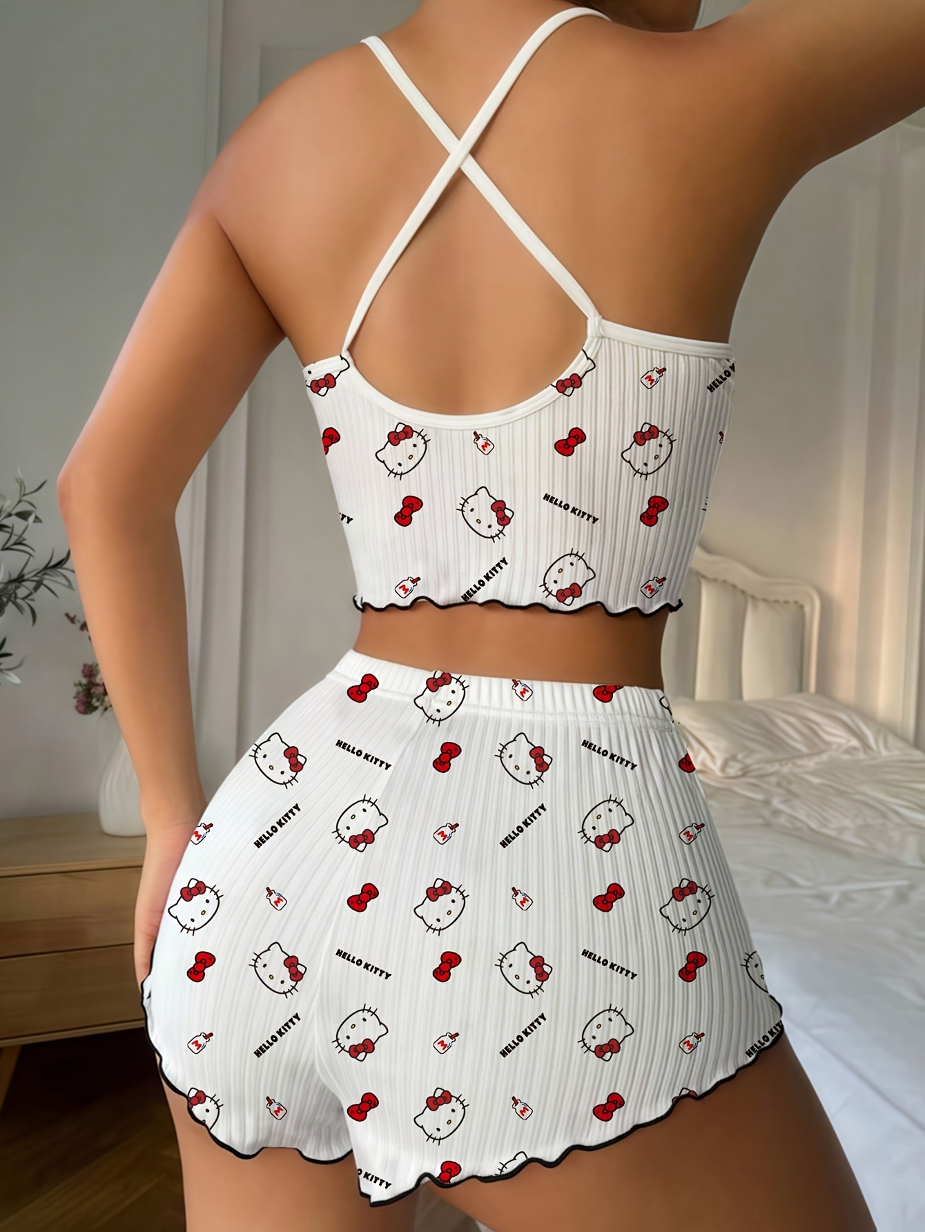 Sanrio Hello Kitty Bowknot Sus - Summer Short Set avis et prix