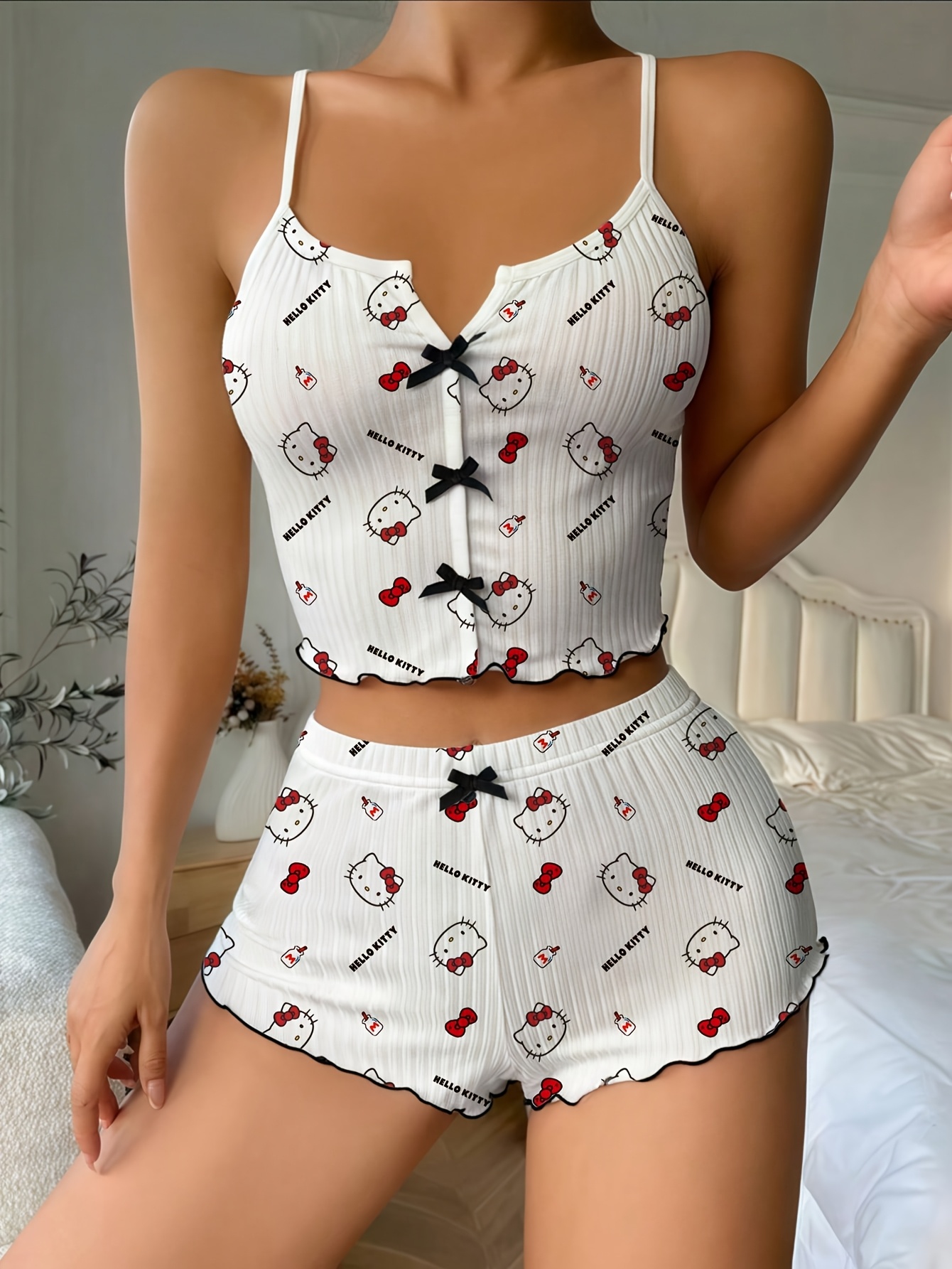 Sanrio Hello Kitty Bowknot Sus - Summer Short Set avis et prix