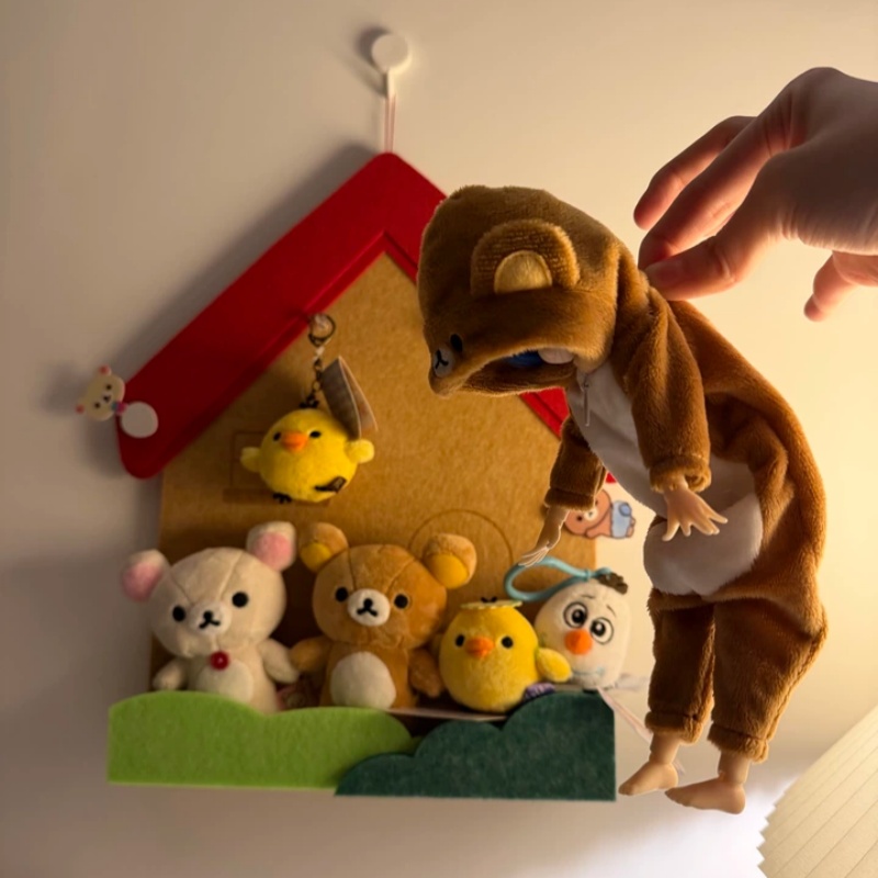 Cute Rilakkuma Bjd Doll Bear P - Baby Sleep Suit avis et prix