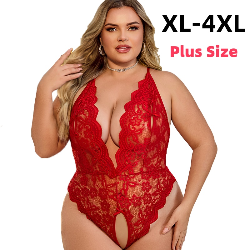 XL-4XL Crotchless Lace Bodysui - Baby Xl avis et prix