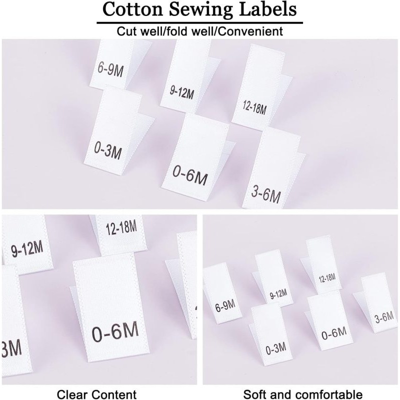 600 Pcs Clothing Month Labels  - Baby Clothing Labels avis et prix
