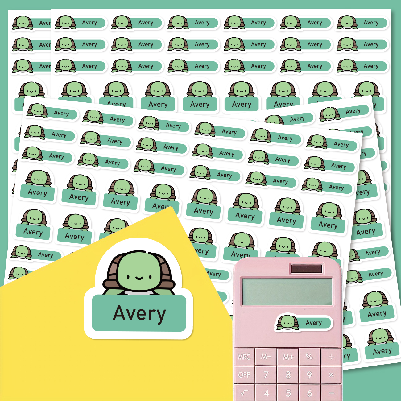 124PCS Custom Name Stickers Cu - Baby Clothing Labels avis et prix