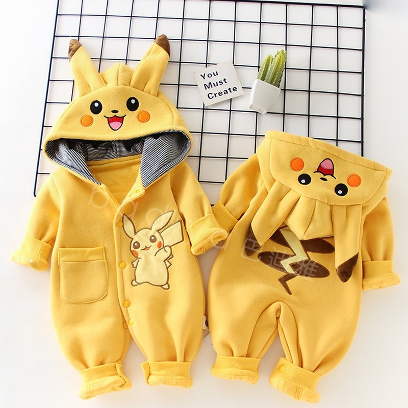 New Cute Cartoon Pokemon Pikac - Baby Sleep Suit avis et prix
