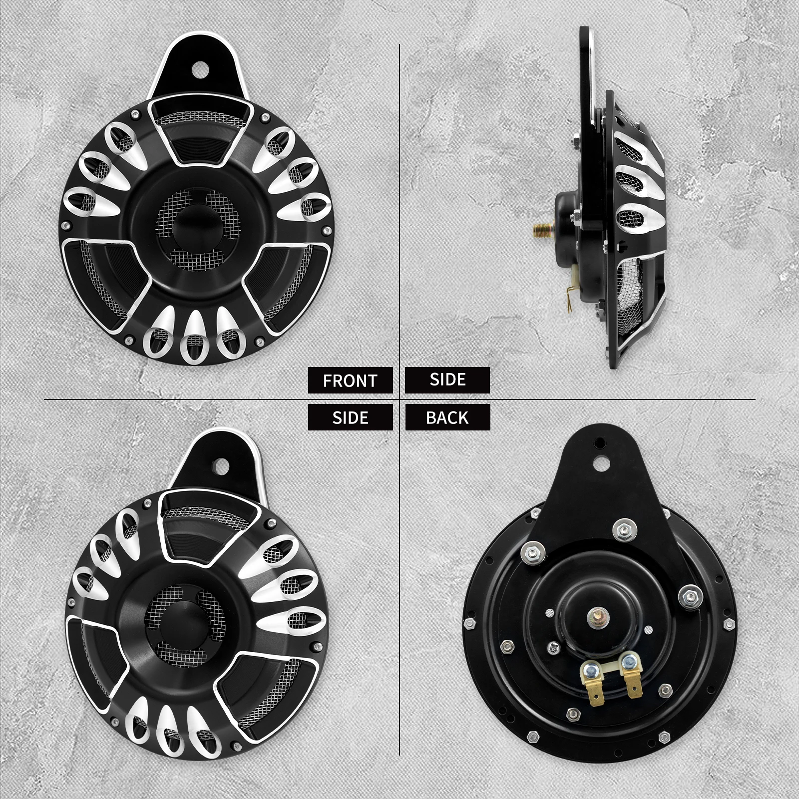 Motorcycle CNC Horn Speaker Co - Baby Xl avis et prix