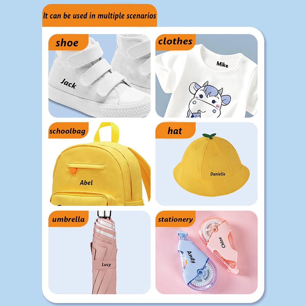 Cute Custom Kids Name Stamp Pe - Baby Clothing Labels avis et prix