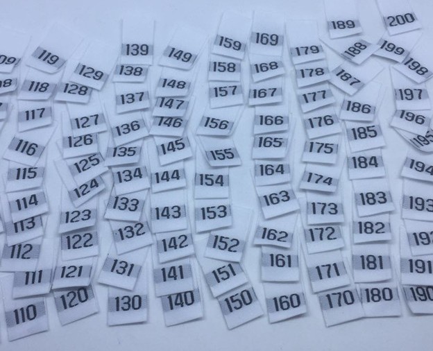 size label digital number labe - Baby Clothing Labels avis et prix