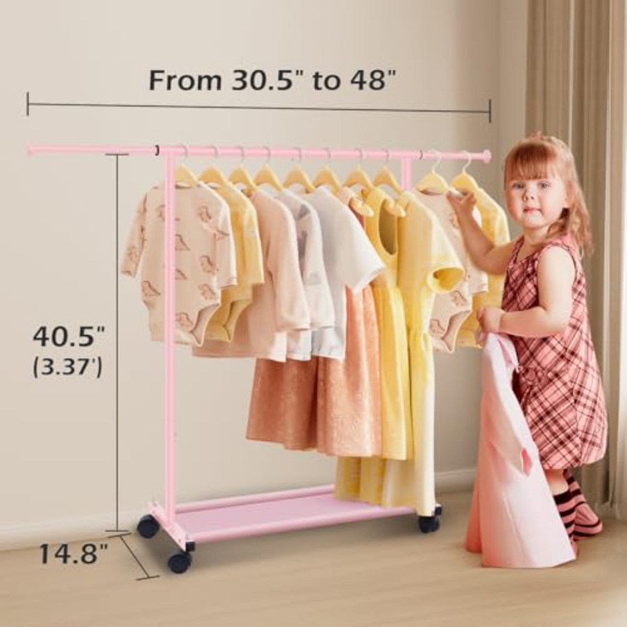 Small Garment Racks for Hangin - Baby Clothing Hanging Rack avis et prix