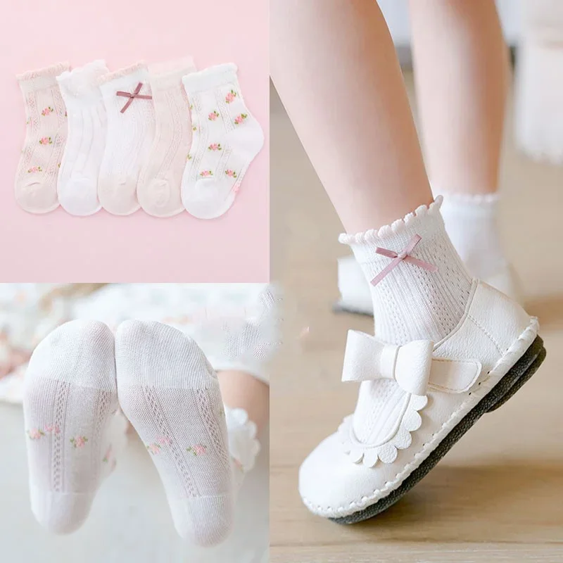 Kids Socks 5 Pairs/Lot Spring  - Baby Clothing Patterns avis et prix