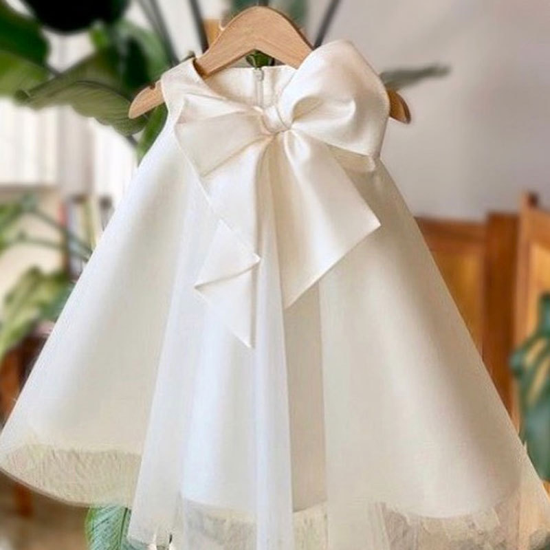 Summer Big Bow Baby Girl Dress - Baby Xl avis et prix