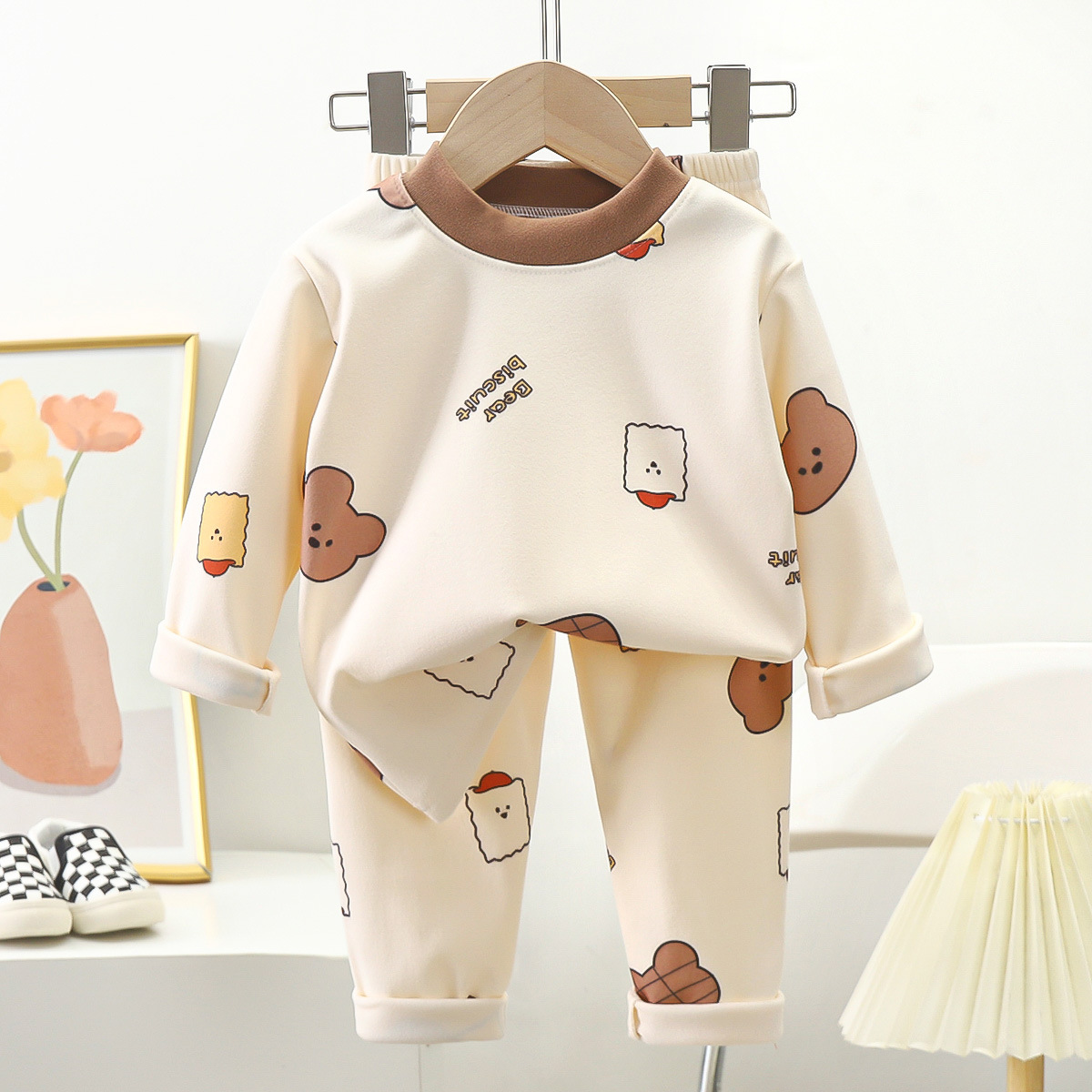 New Kids Autumn Warm Pajamas B - Baby Sleep Suit avis et prix