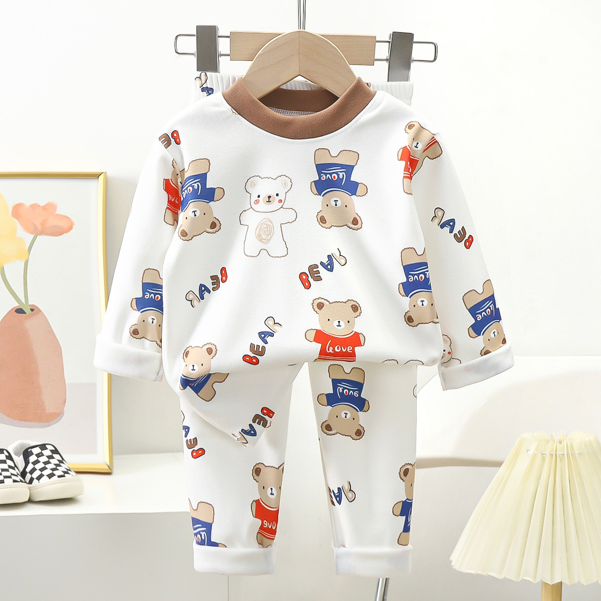 New Kids Autumn Warm Pajamas B - Baby Sleep Suit avis et prix