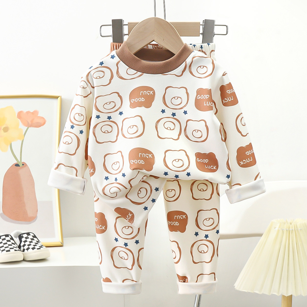 New Kids Autumn Warm Pajamas B - Baby Sleep Suit avis et prix