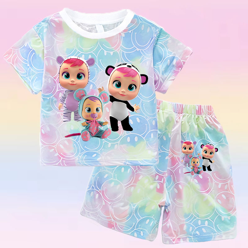 Crying Babies T-shirt Set Chil - Baby Clothing Gift Set avis et prix