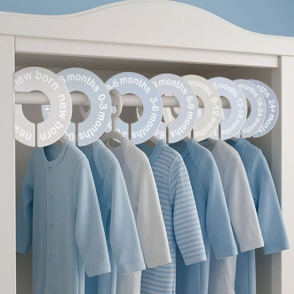 68/9Pcs Organizing Hangers Bab - Baby Clothing Labels avis et prix