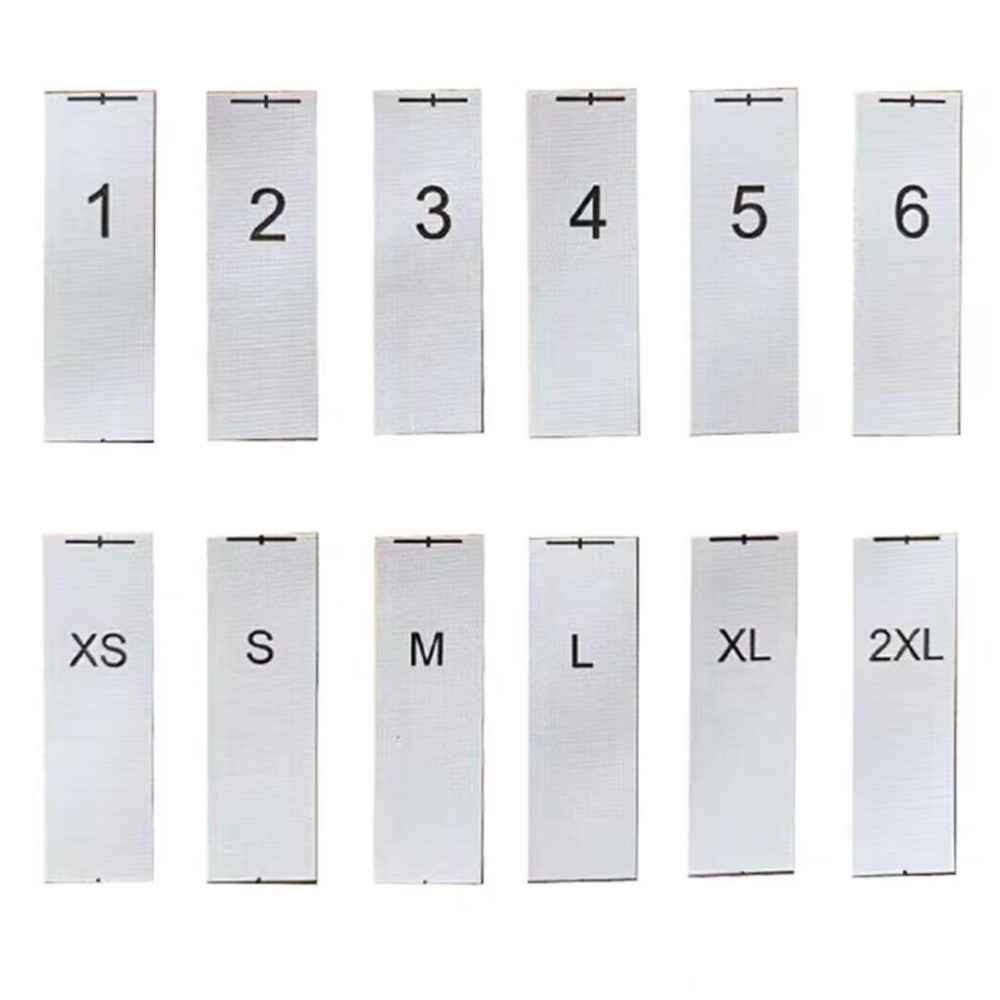 2000pcs Num 11-27 Employee ID  - Baby Clothing Labels avis et prix