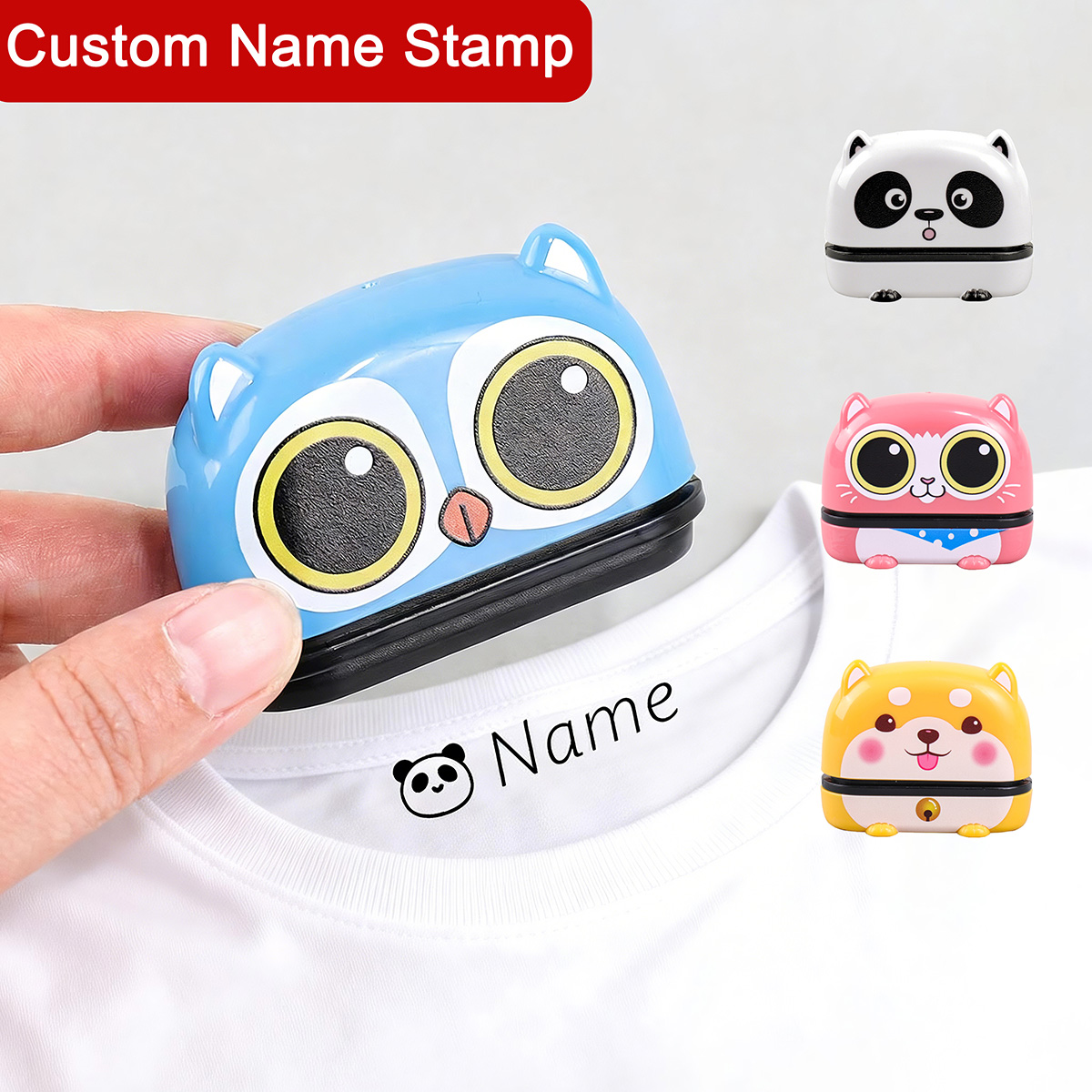Cute Custom Name Stamp Persona - Baby Clothing Labels avis et prix