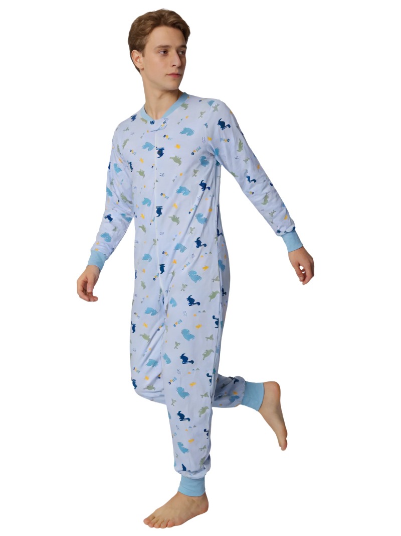 XXXL Adult Underwear Blue Dino - Baby Clothing Patterns avis et prix