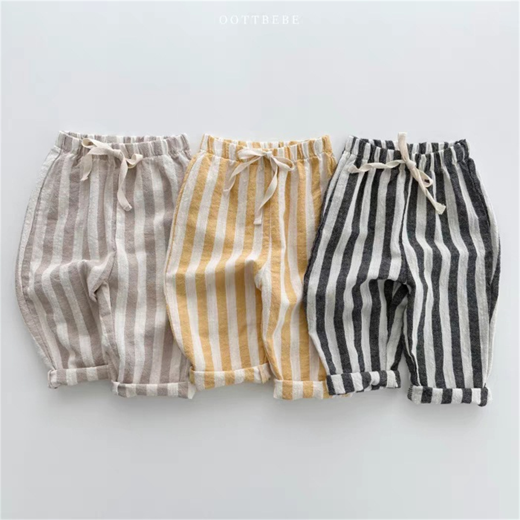Vintage Linen Cotton Stripe Pa - Baby Boy Clothing Zara avis et prix