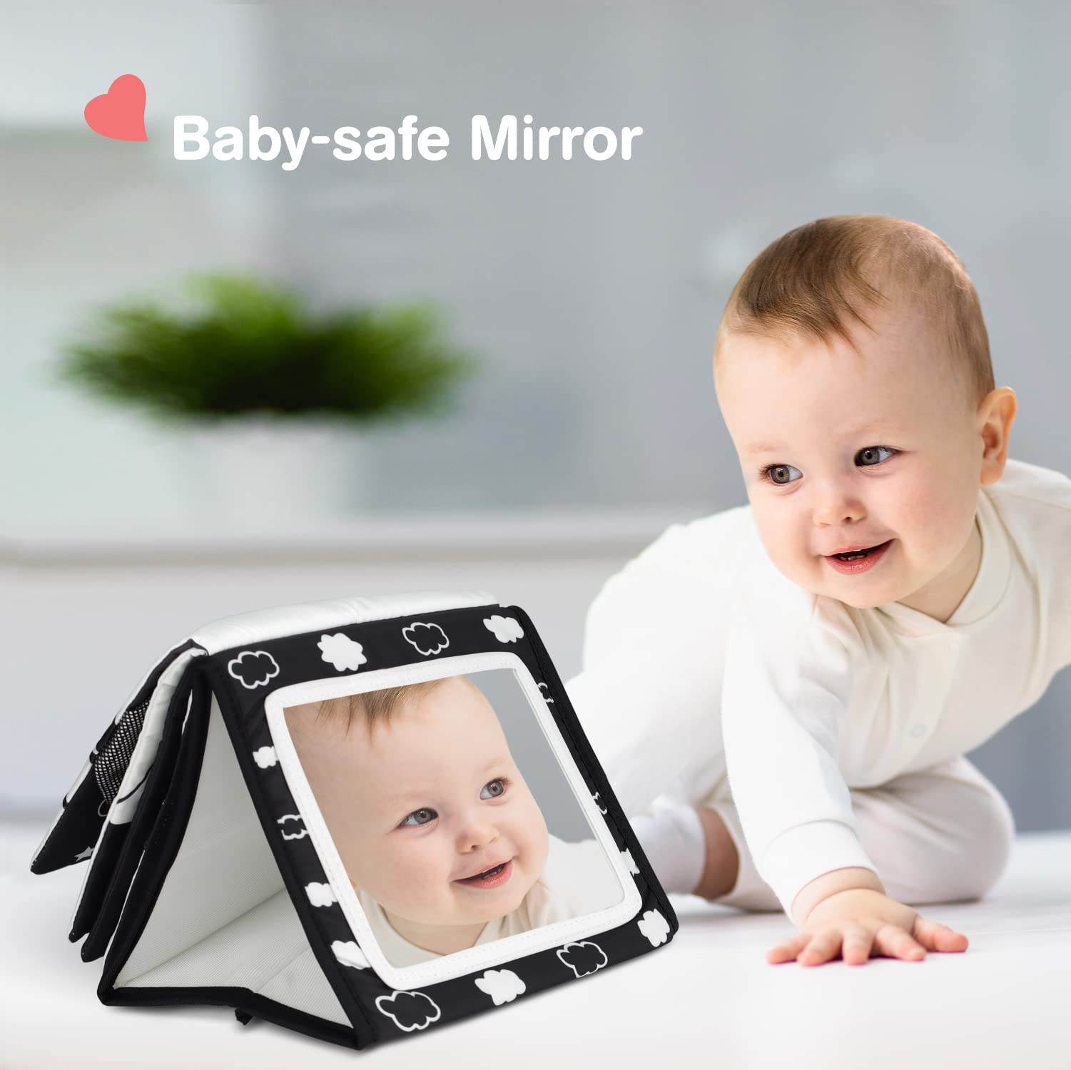 Tummy Time Mirror for Babies B - Baby Clothing Gift Set avis et prix