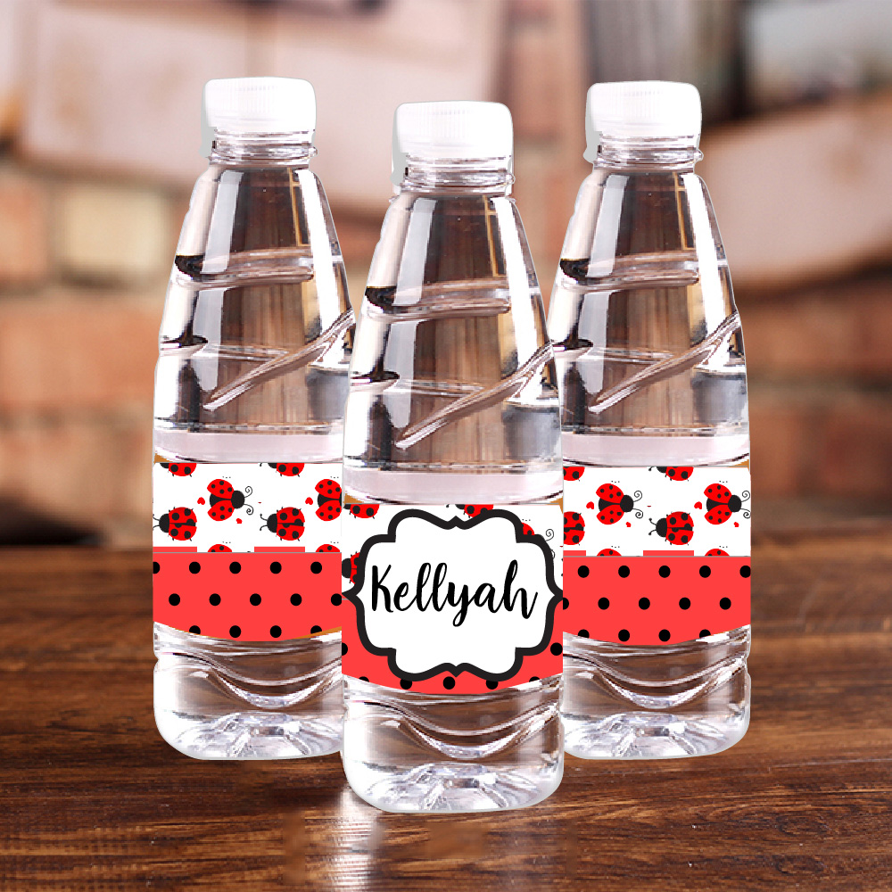 Personalised Ladybug Red Polka - Baby Clothing Labels avis et prix